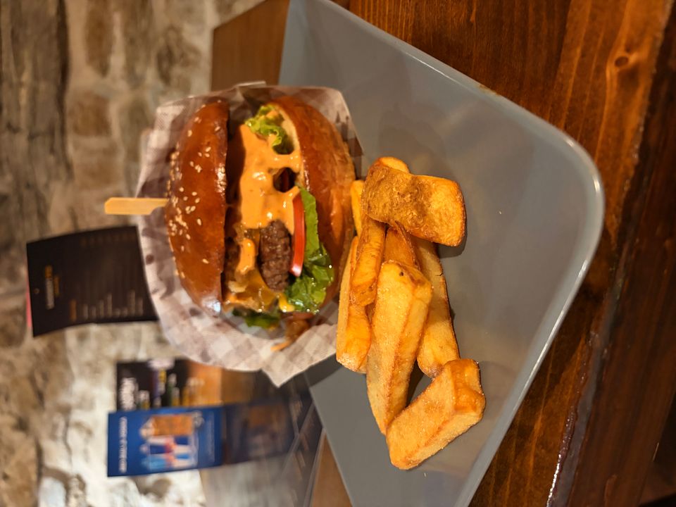 1 + 1 Burger menu
