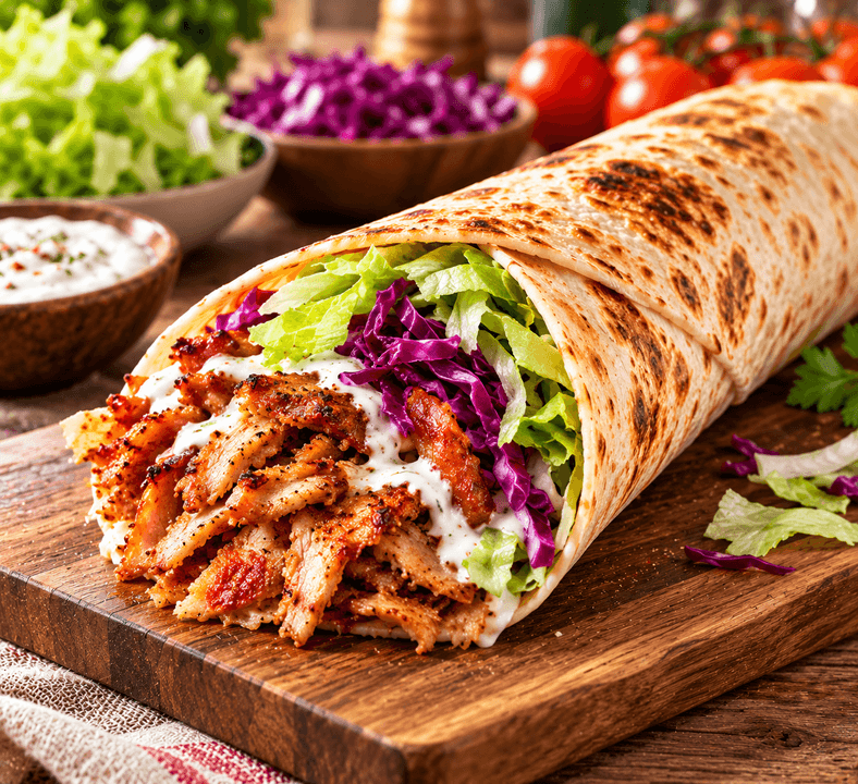 Kebab a nápoj zdarma