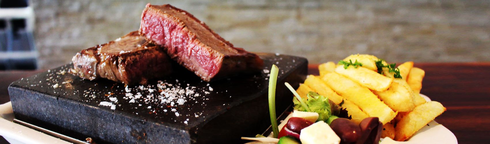 Rib Eye na horúcom kameni+pečené zemiaky